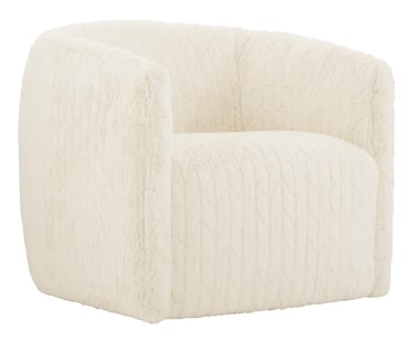 Bernhardt Living Aline Fabric Swivel Chair