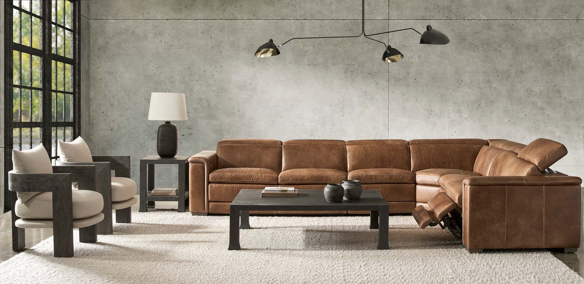 Lioni Power Motion Sectional
