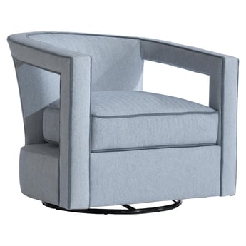 Bernhardt Exteriors Vero Fabric Swivel Chair