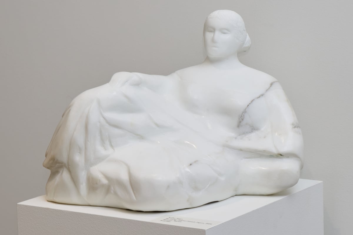 Reclining Draped Female Figure, 2024