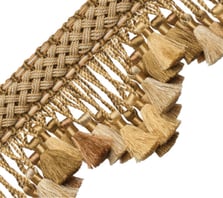 Chevallerie Scalloped Tassel Fringe by Samuel & Sons