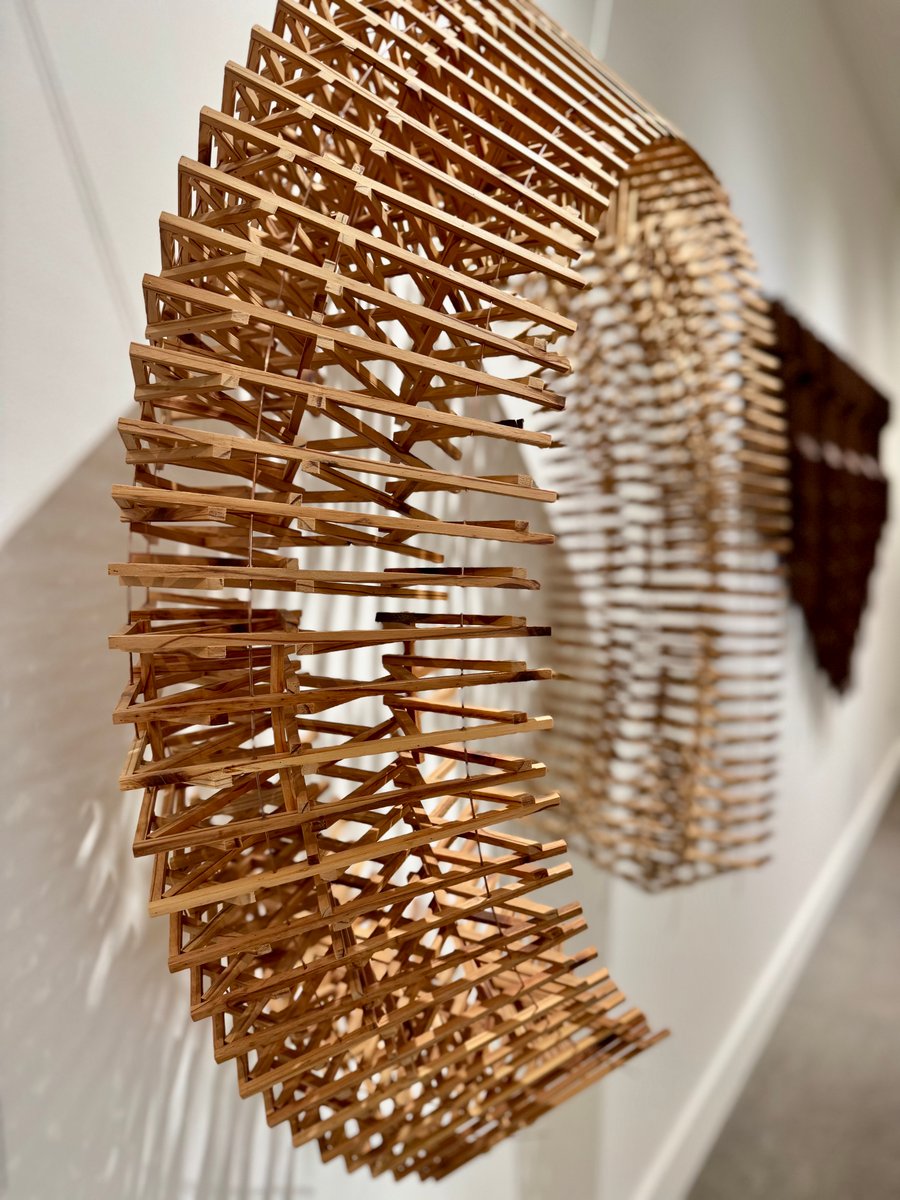 Matthew Steele joined Bernhardt as the Fall 2025 Artist in Residence, exploring the resilience within the structures that connect us.