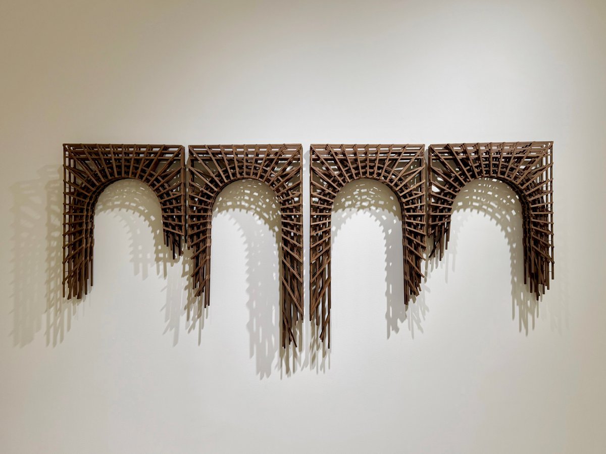 Matthew Steele joined Bernhardt as the Fall 2025 Artist in Residence, exploring the resilience within the structures that connect us.