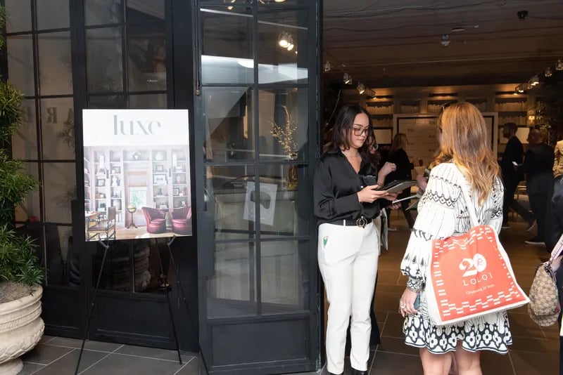 Bernhardt Furniture co-hosted a celebration with Luxe Magazine at the Spring High Point Market 2024.