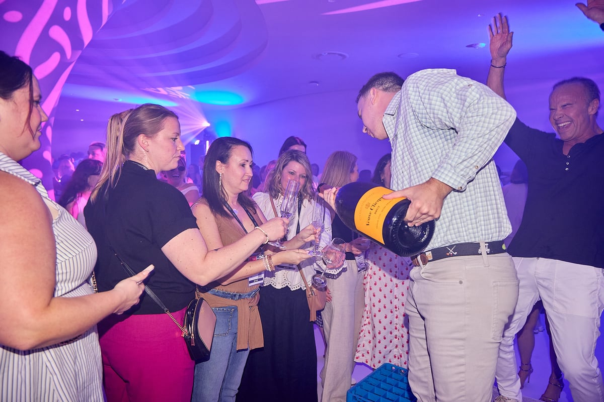 Bernhardt’s High Point Market celebration&nbsp;unfolded with cocktails, conversation, and a full dance floor.
