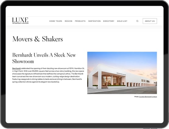 LUXE Interiors + Design