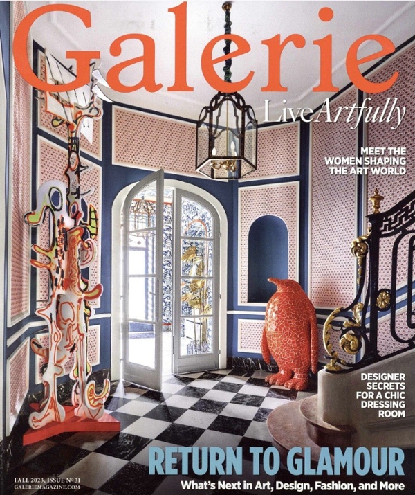 Bernhardt Interiors Lunula Dresser featured in Galerie Fall 2023 issue.