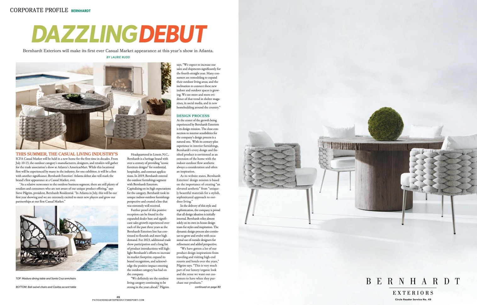 Patio+Hearth March April 2023 issue Bernhardt