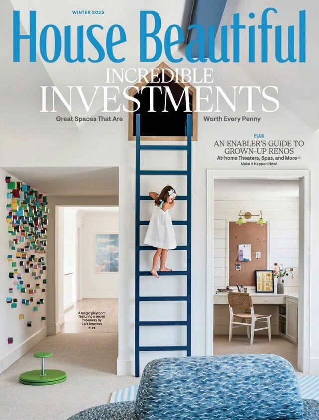 Bernhardt Living featured in House Beautiful January 2025 issue.