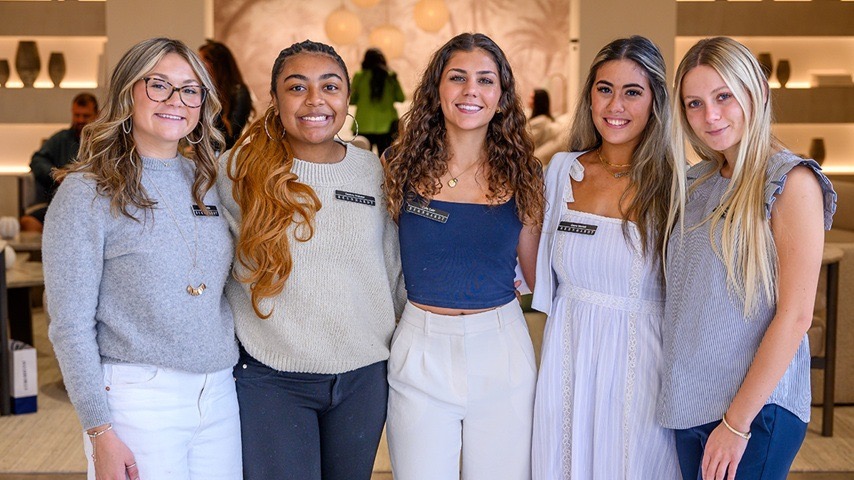 Bernhardt Hosts High Point Students