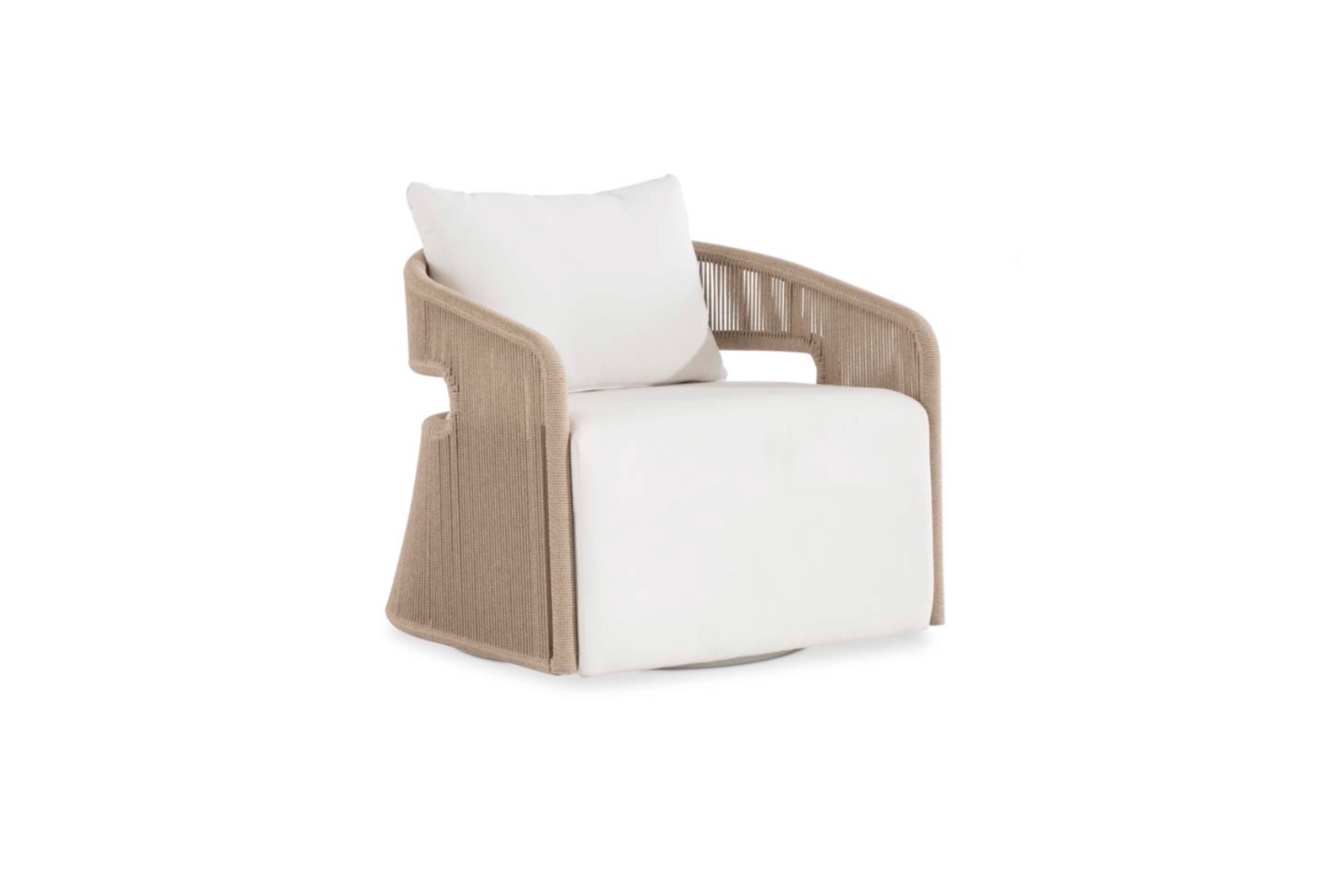 Trellis Outdoor Swivel Chair