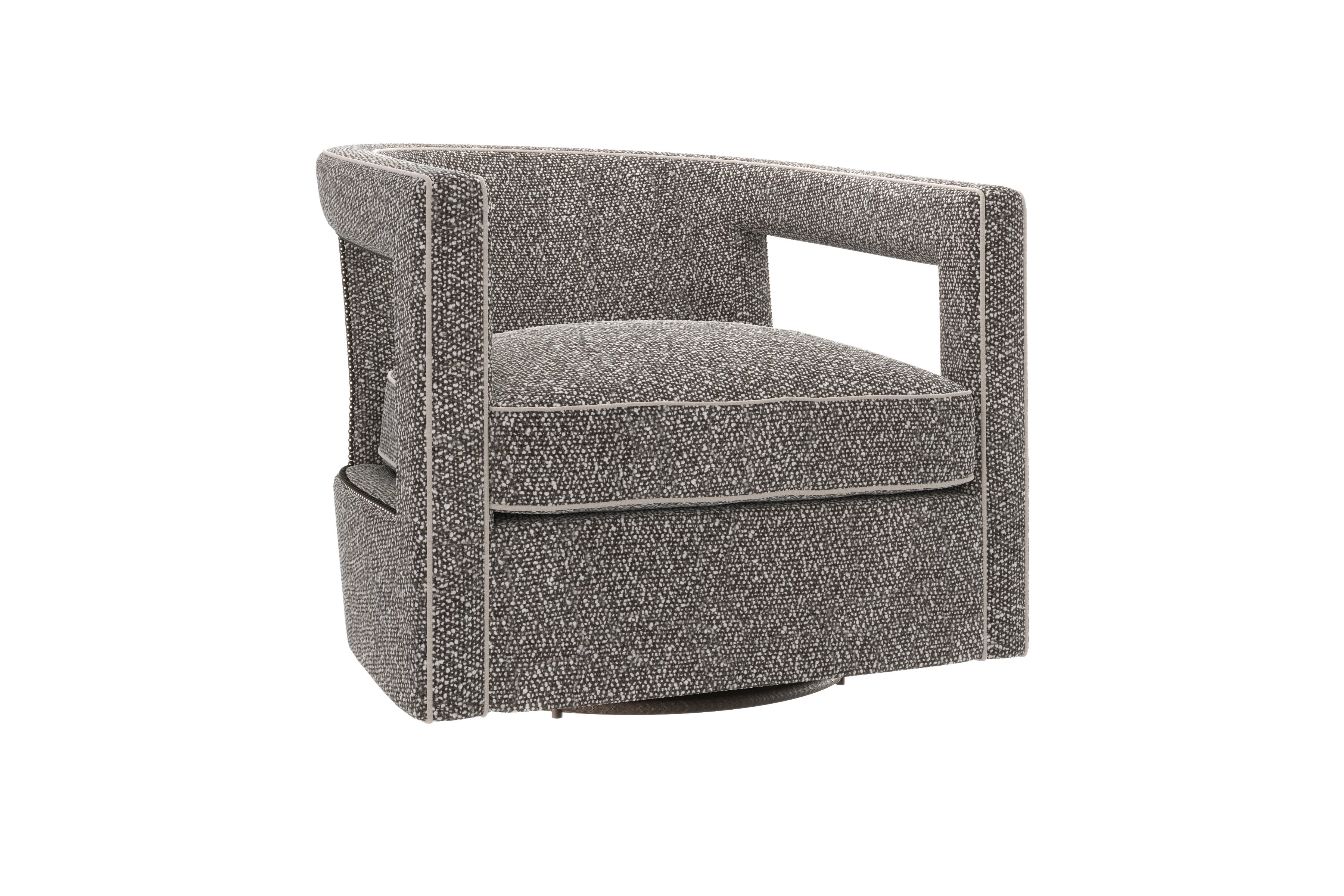 Alana Fabric Swivel Chair