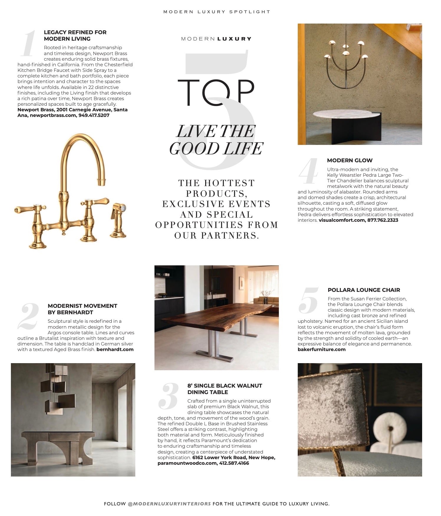 Bernhardt Featured in Modern Luxury – Feb 2026
