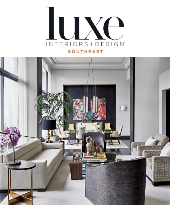 Bernhardt Furniture featuring in Luxe Interiors + Design Southeast – Mar/Apr 2021