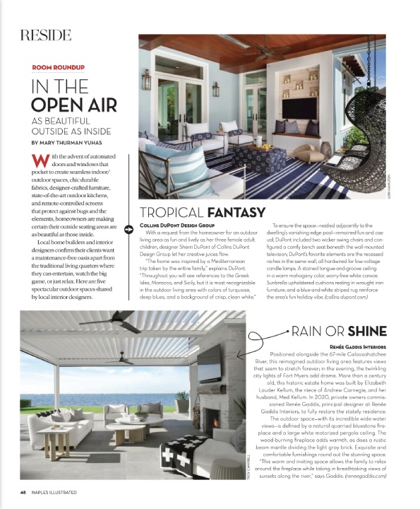 Bernhardt featured in Naples Illustrated