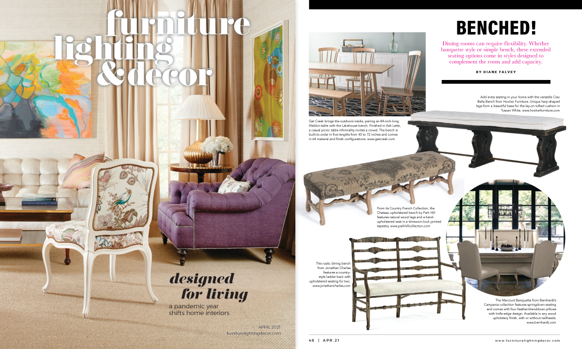 Furniture Lighting & Decor – Apr 2021