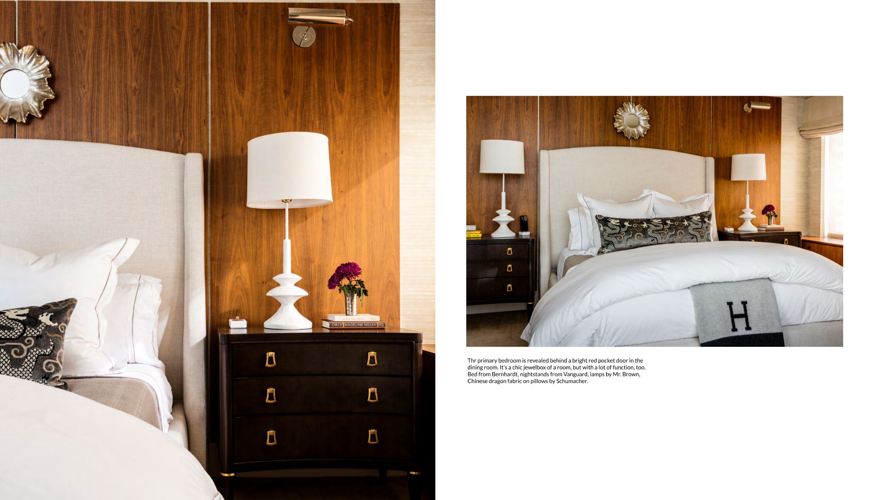 Bernhardt products featured in Pulp Design Studio's Icon magazine Spring 2021 issue.