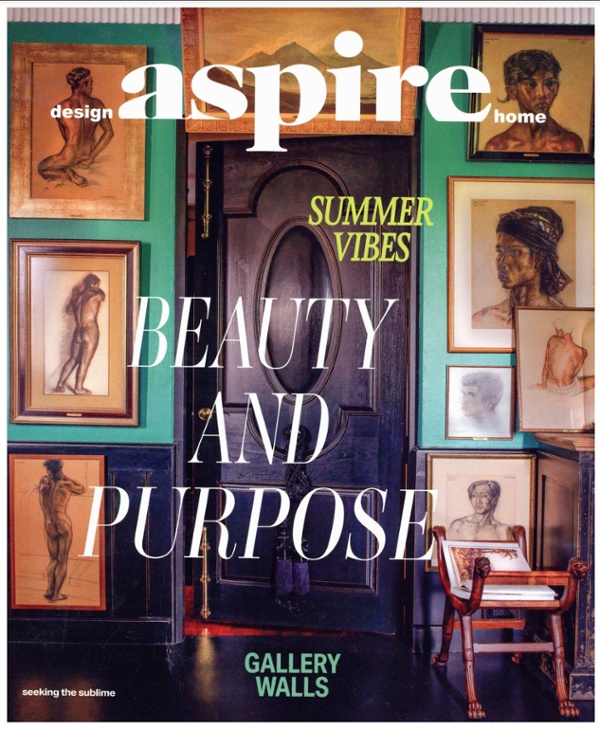 Bernhardt Exteriors Calypso Outdoor Swivel Chair was featured in Aspire Design & Home Summer 2023 issue.