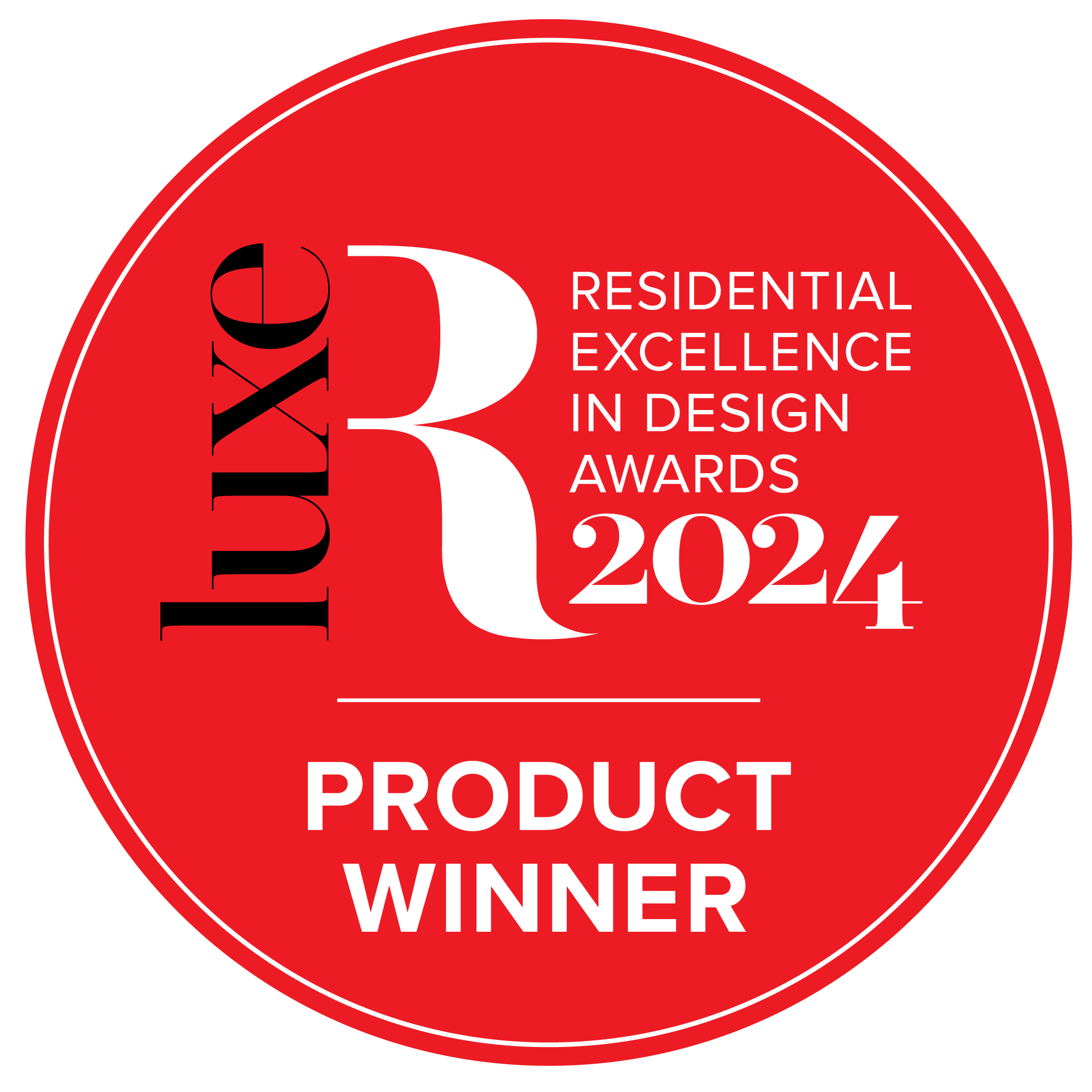 Stratum Entertainment Credenza and Lomani Sofa and Chair win Luxe Interiors + Design’s 2024 Product Awards.