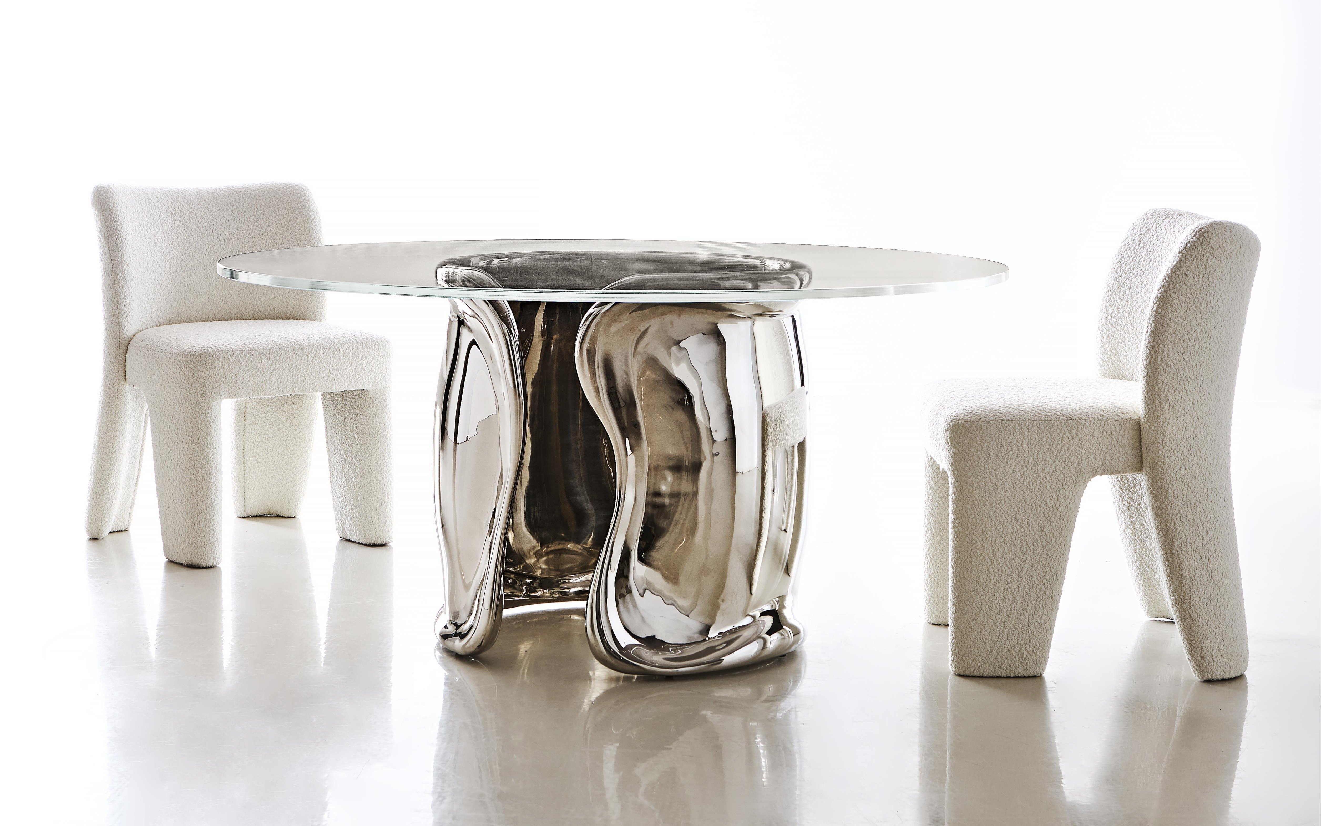 Agnes Dining Table & Stanbro Side Chairs