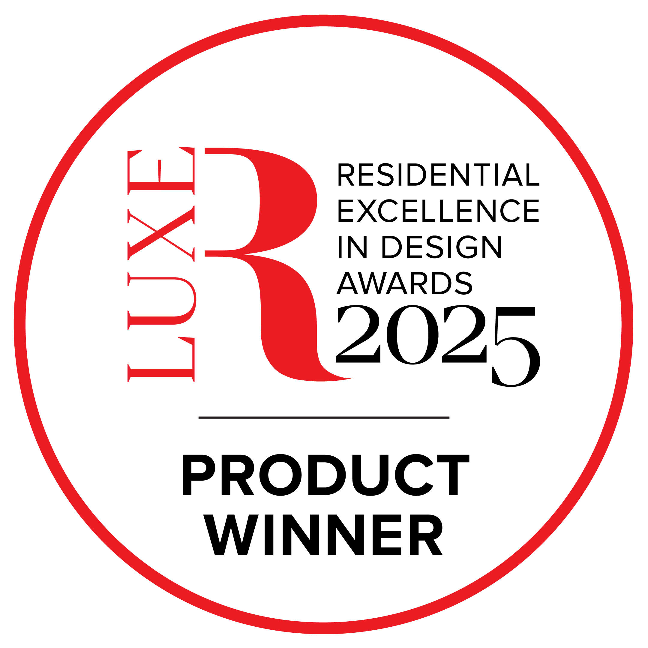 Luxe 2025 RED Award Winner