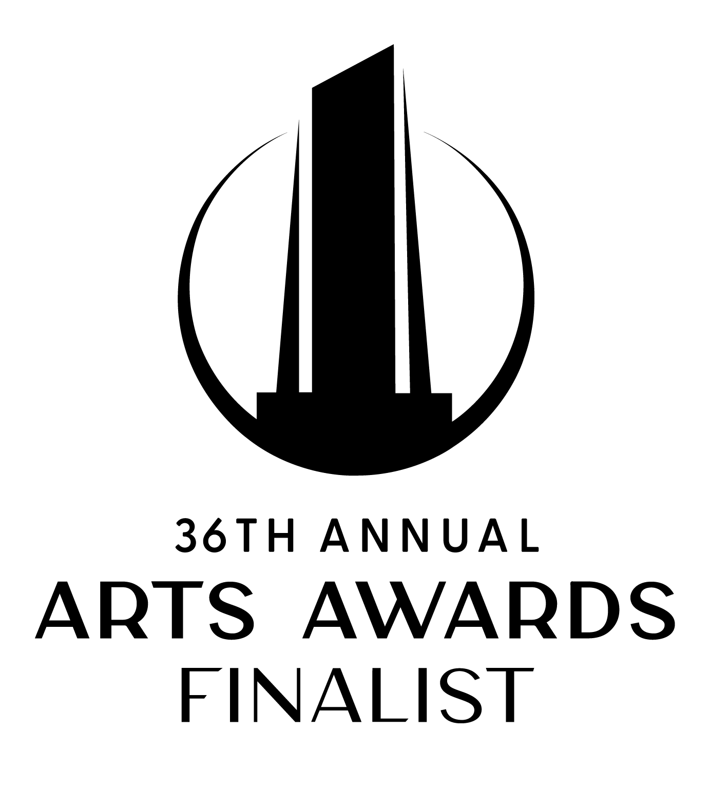 36th Annual Arts Awards Finalist Logo