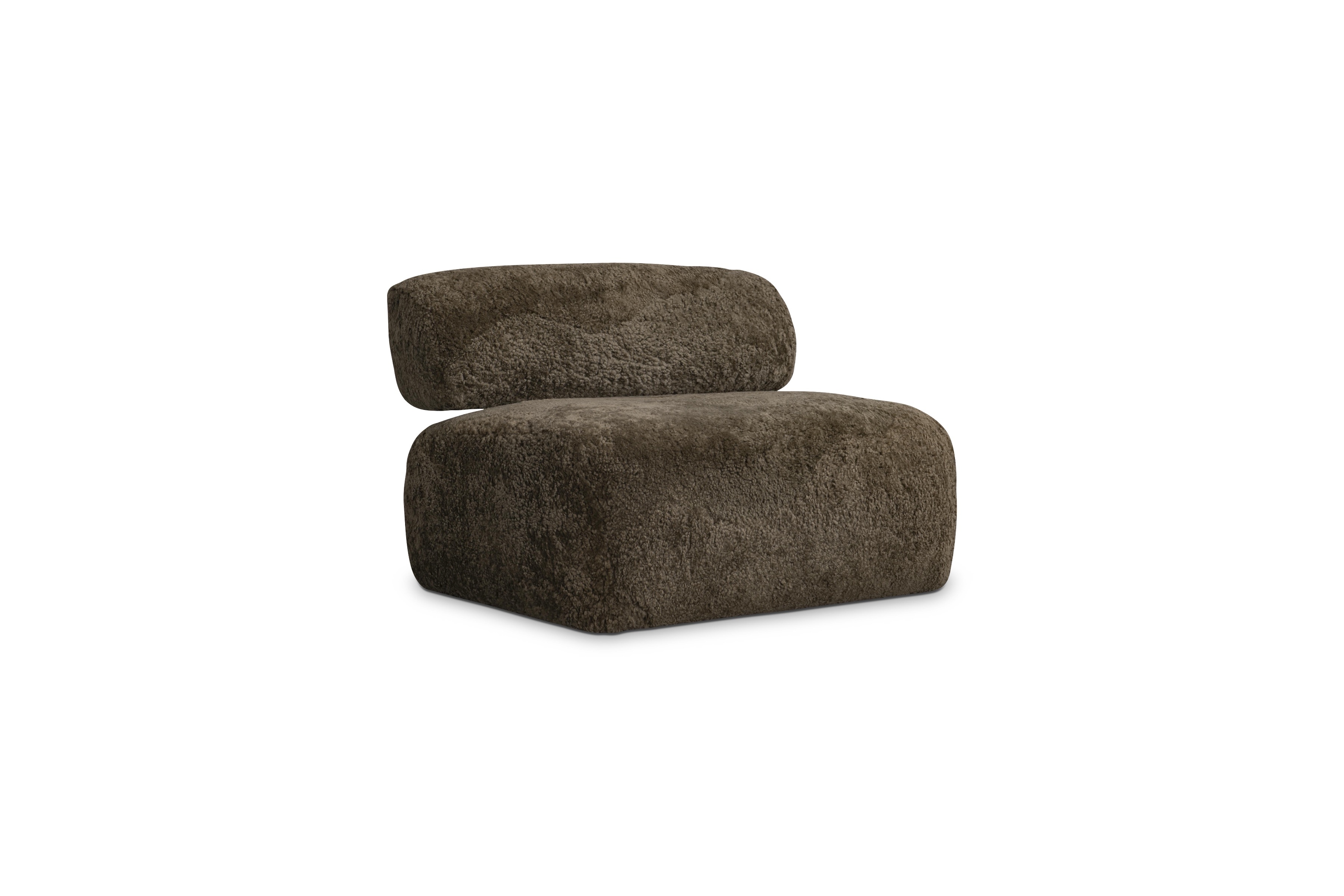 Paley Shearling Swivel Chair