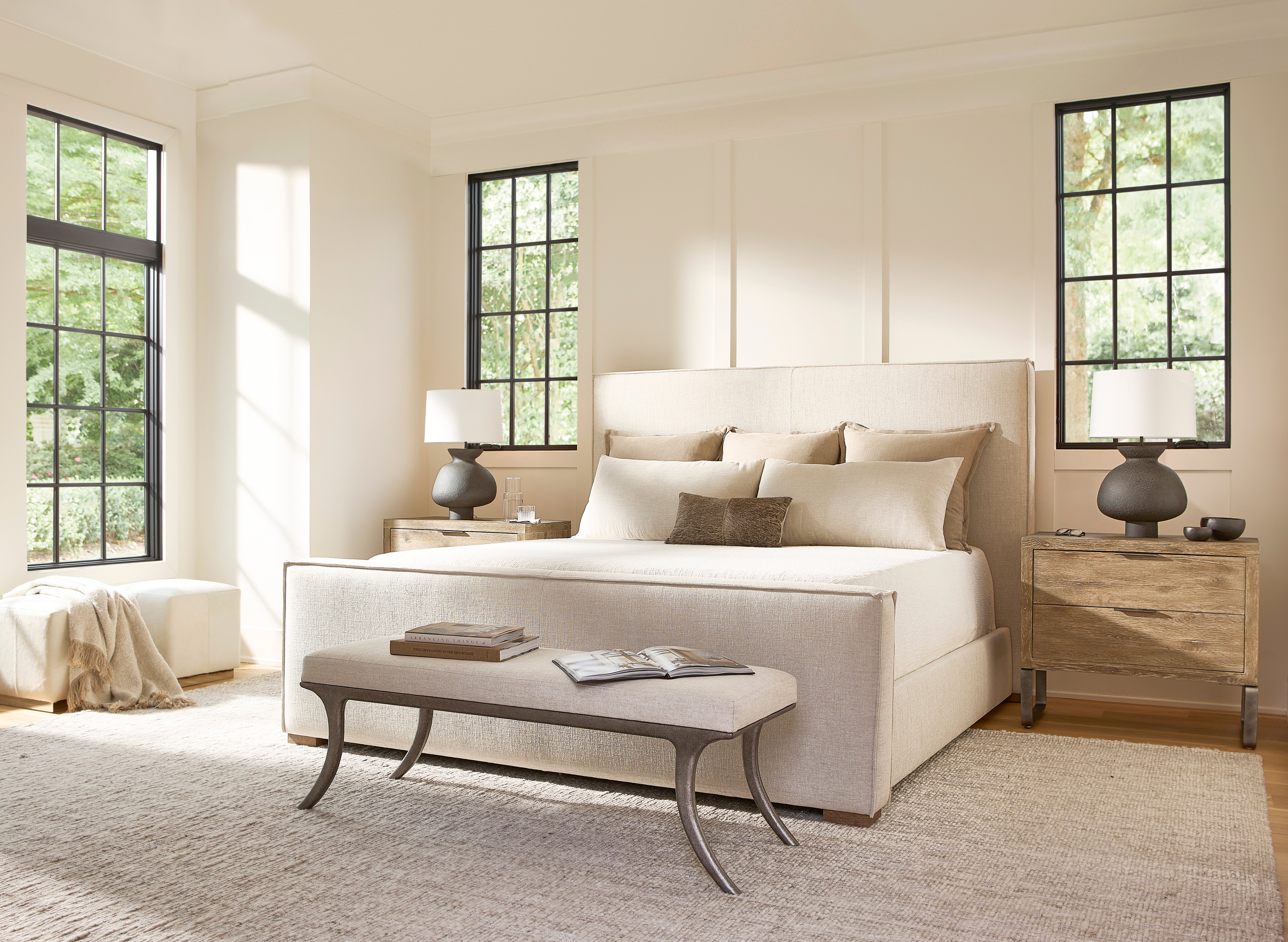 Bernhardt Tribeca Panel Bed.