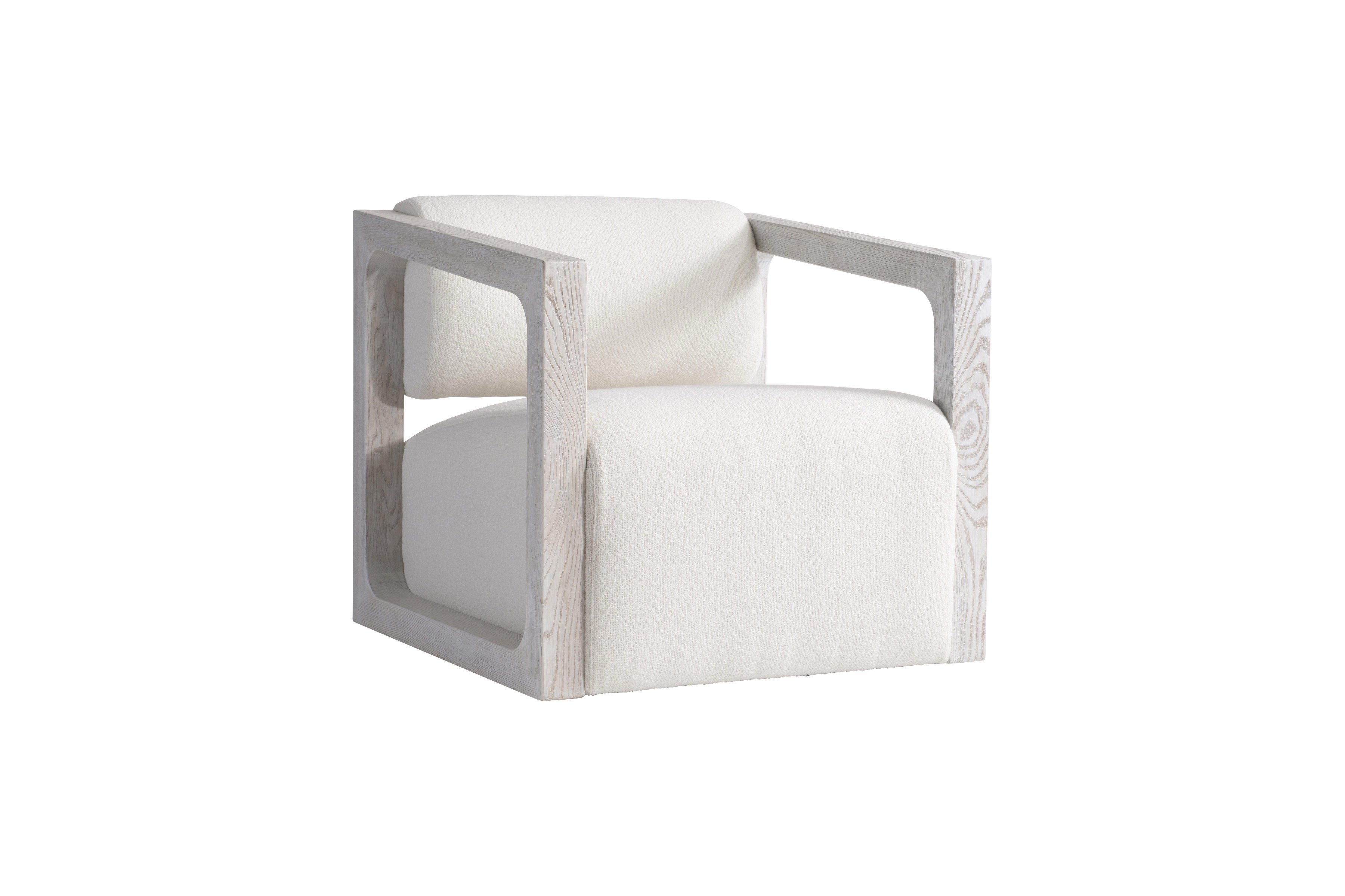 Mica Fabric Swivel Chair