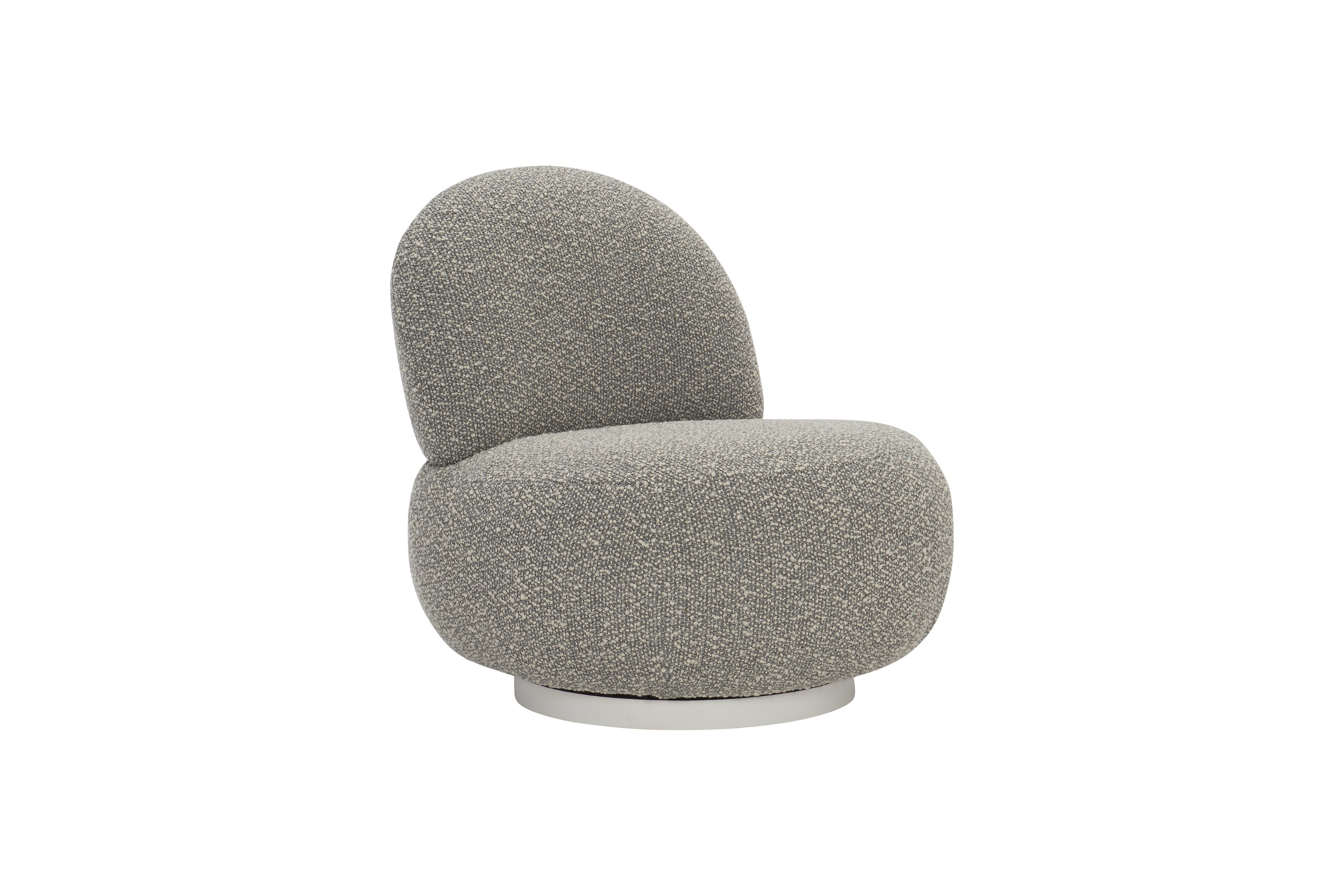 Lulu Fabric Swivel Chair