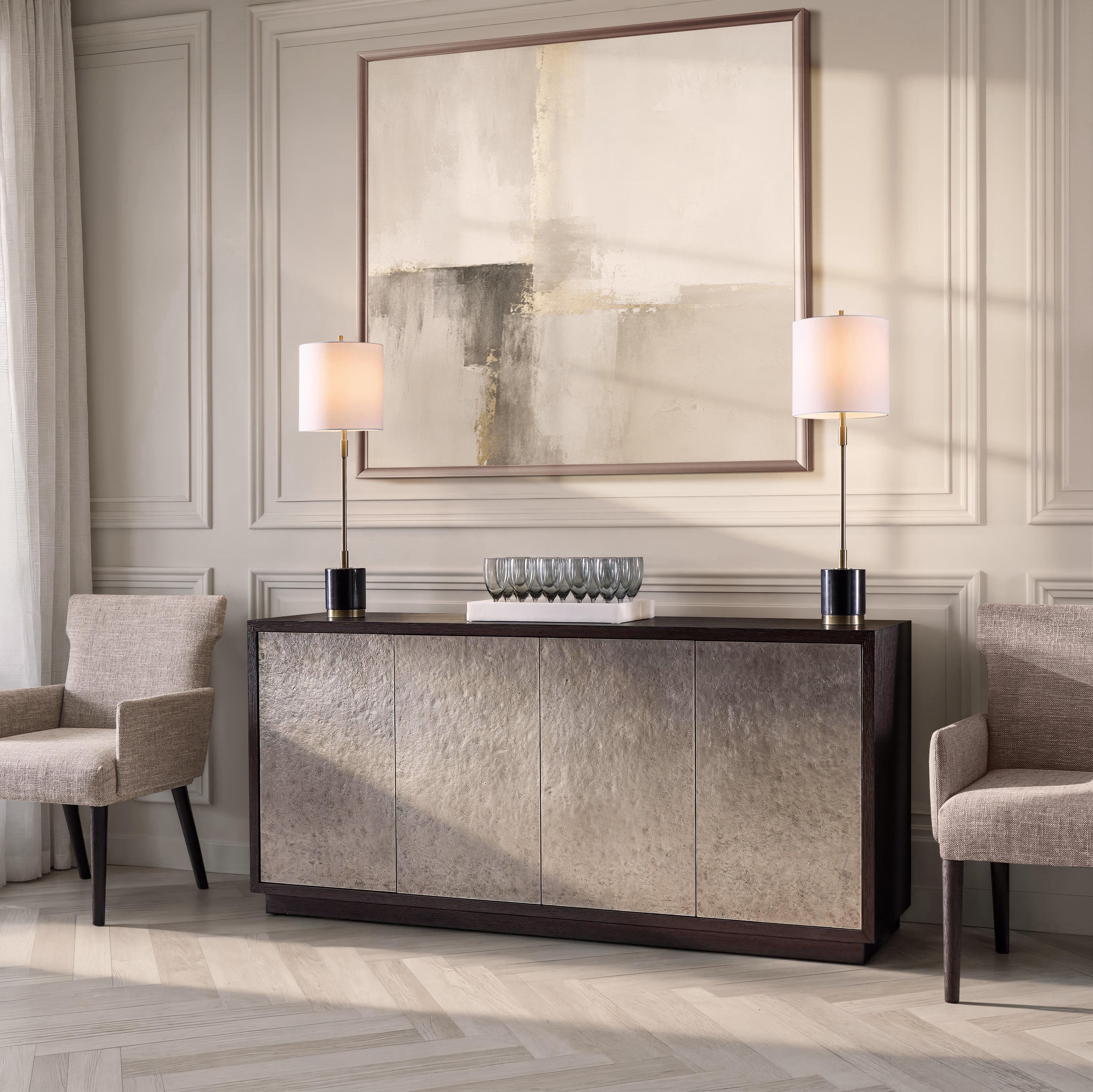 With bold profiles, handcrafted texture and a rich, moody finish, Bernhardt’s Geneve collection offers an elevated perspective on modern rustic design.