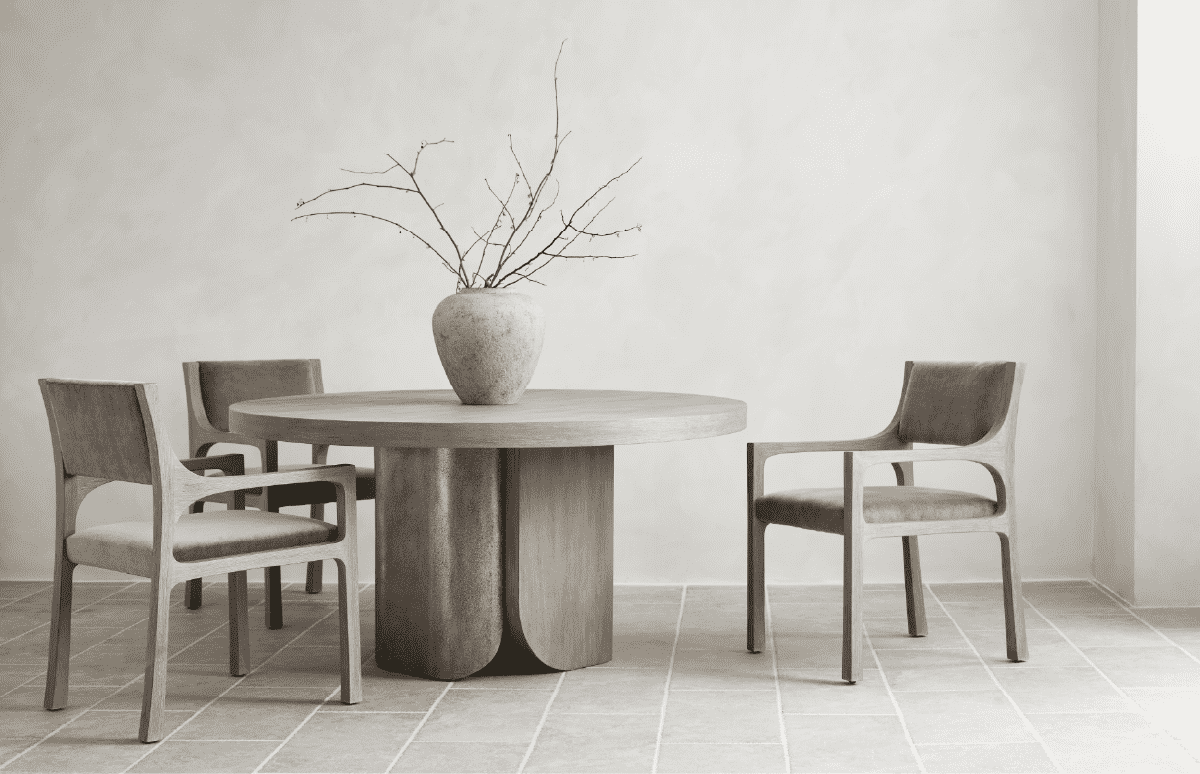 Bernhardt Interiors introduces new pieces defined by sculptural forms, refined finishes, and unexpected materials.