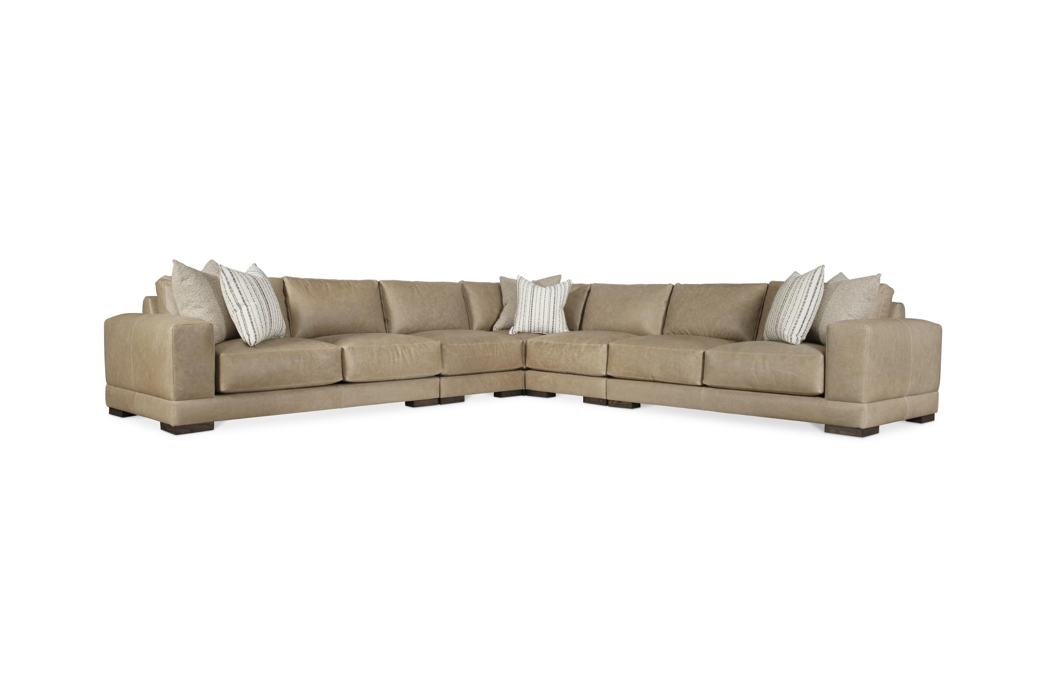 Lars Leather Sectional