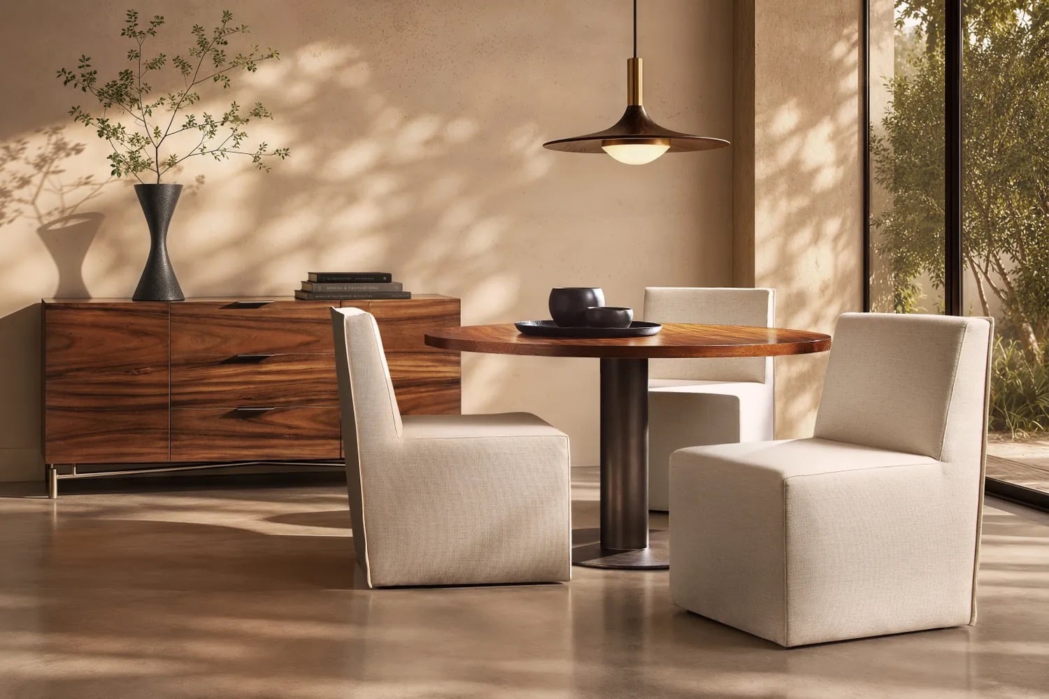 Modern silhouettes, thoughtful scale and luxurious materials define the newest additions to the Bernhardt Loft collection.