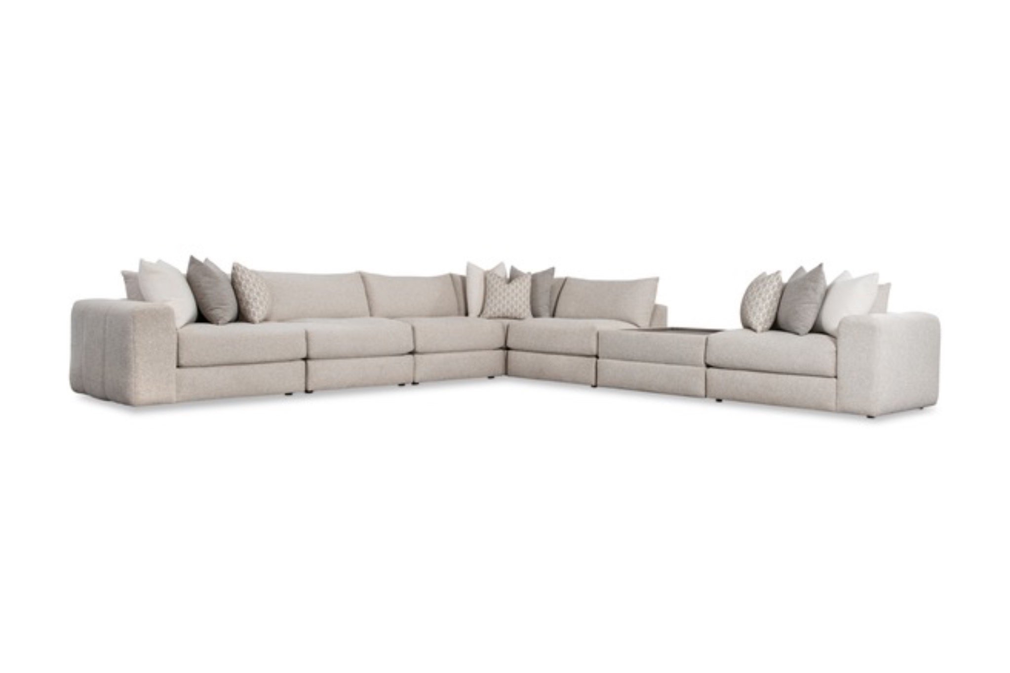 Vista Fabric Sectional 