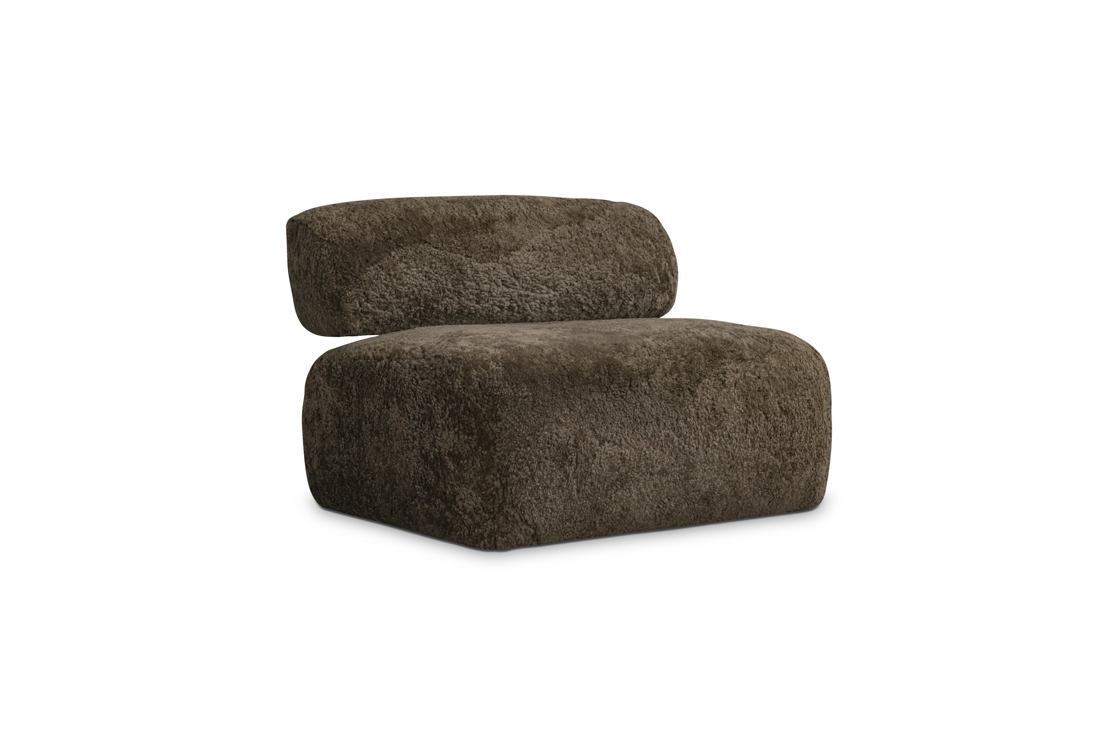 Paley Shearling Swivel Chair