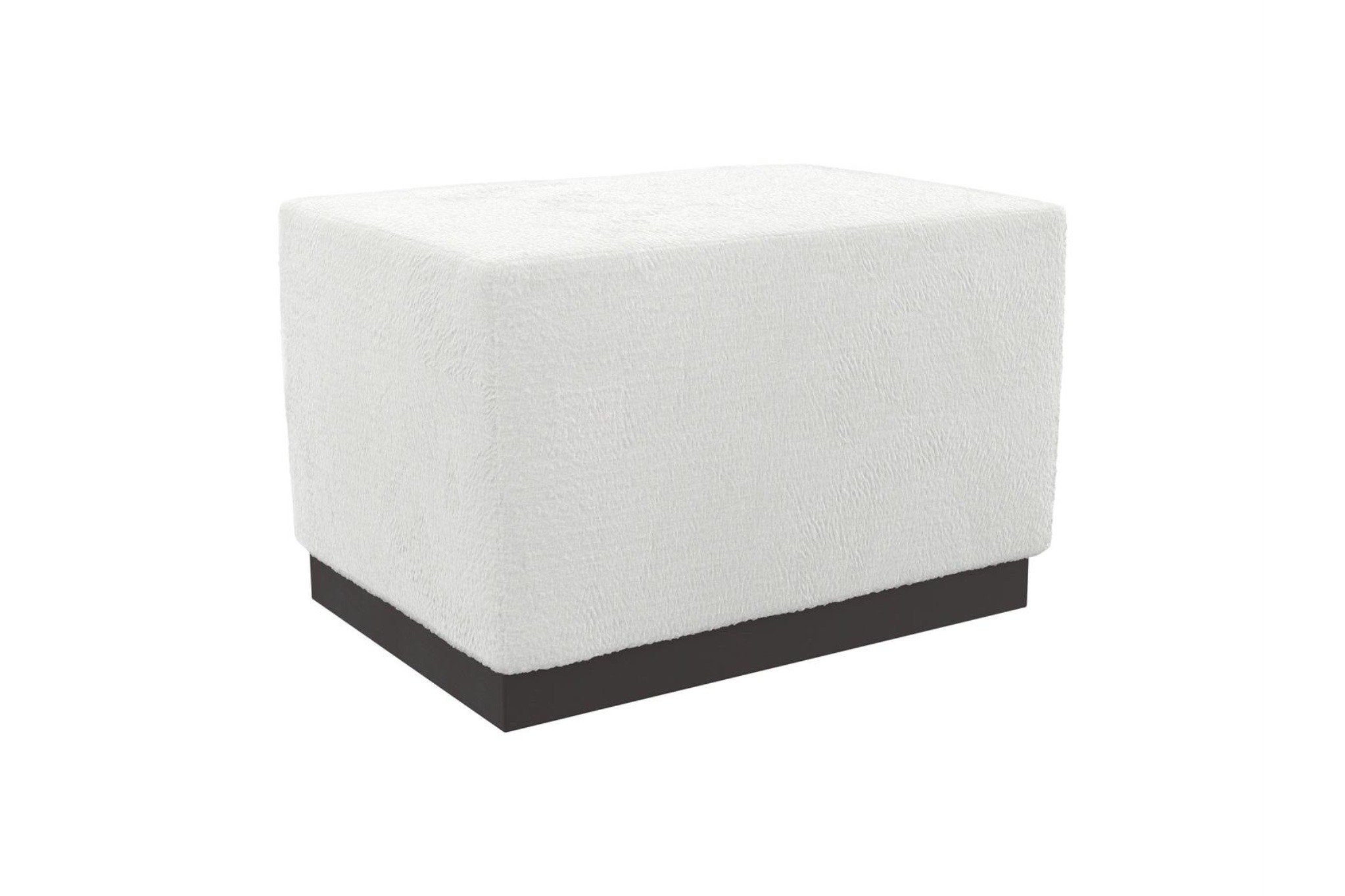 Merino Fabric Cocktail Ottoman