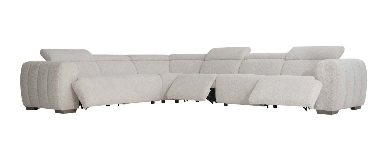 Aldo Power Motion Sectional B342RO (LA Loveseat), B332RO (Corner), B330RO (Armless) and B341RO (RA Loveseat). 