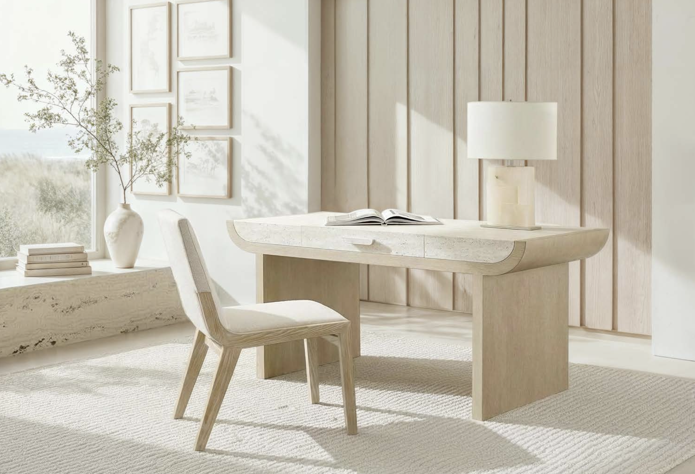 312512 ASANA DESK, 312545 ASANA SIDE CHAIR