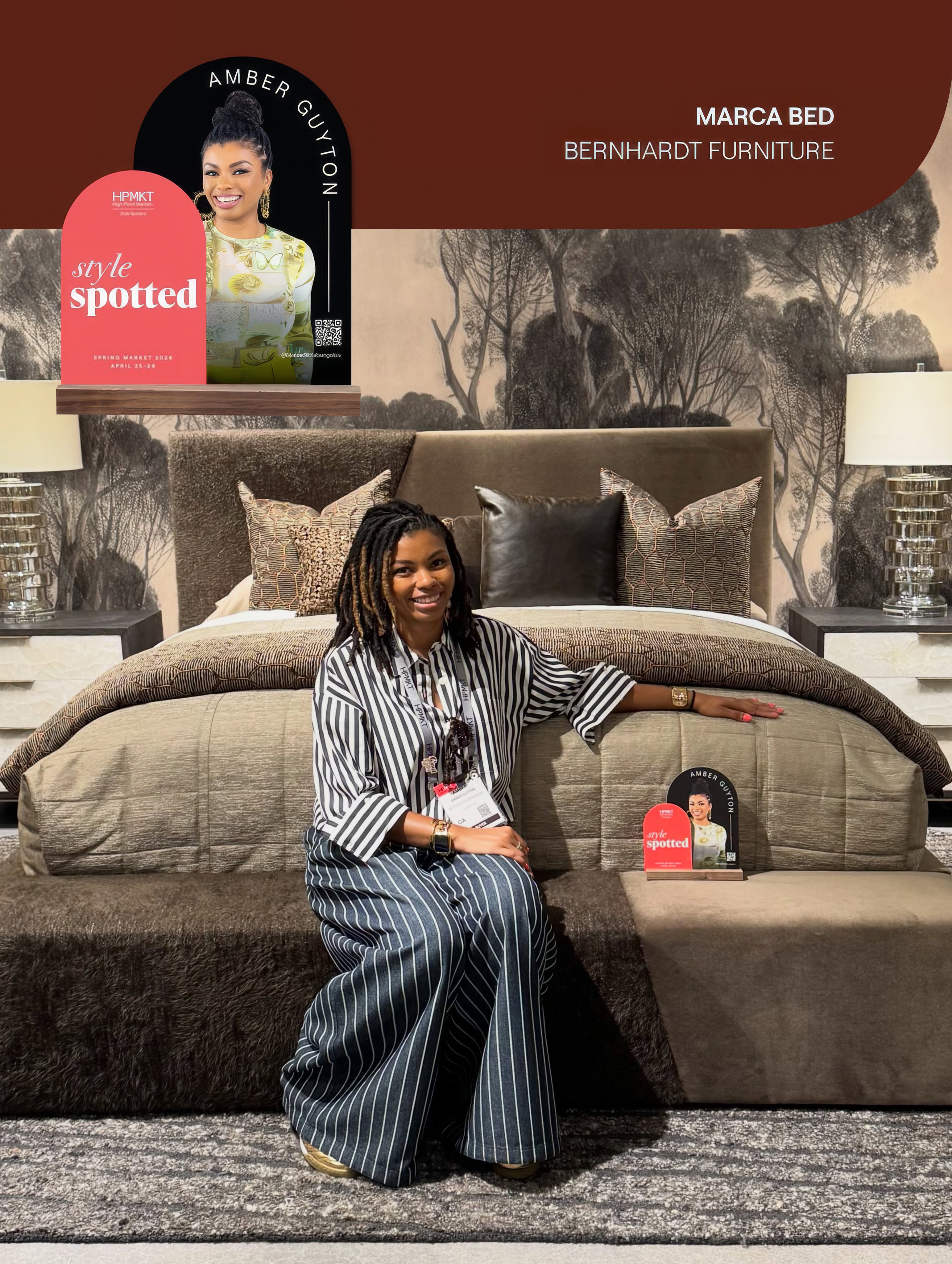 High Point Market Style Spotter and designer Amber Guyton