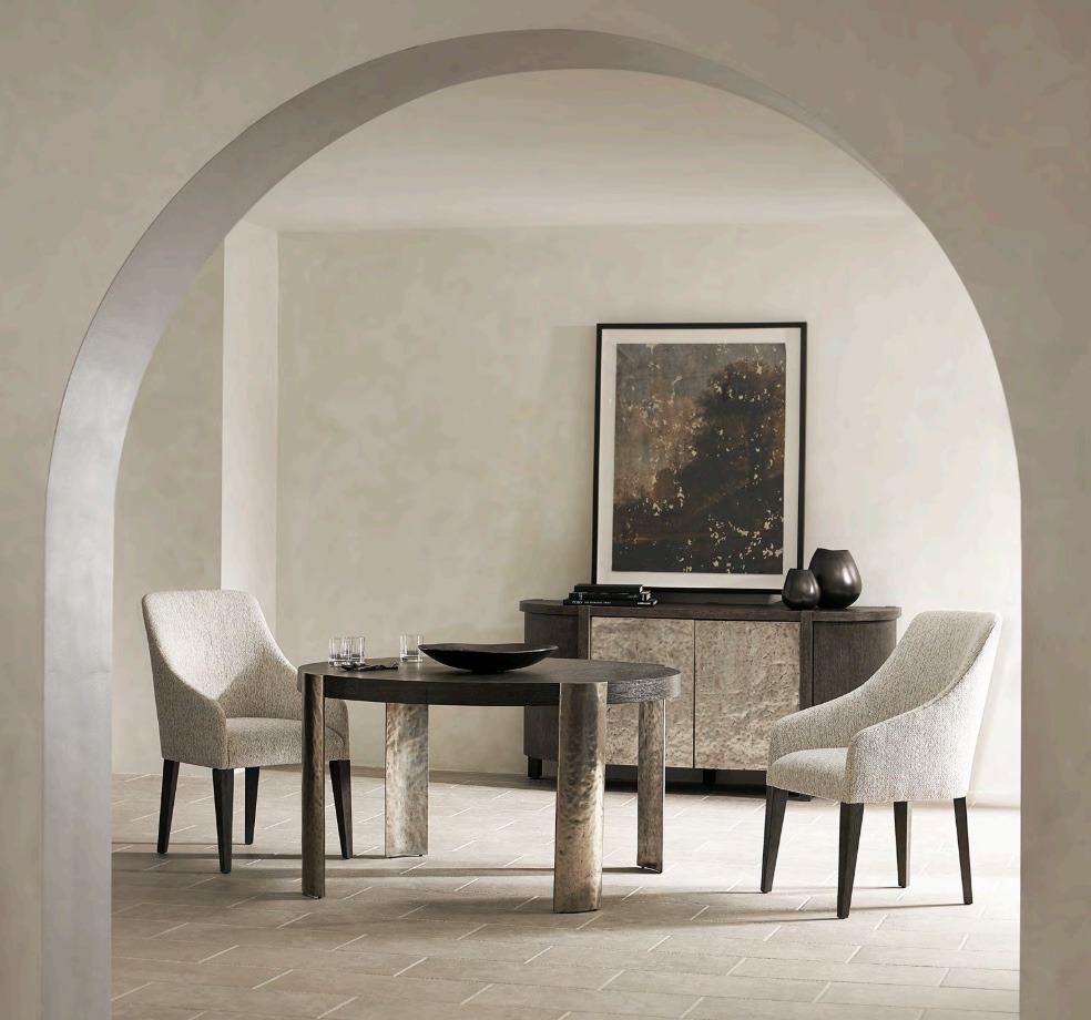 Prado Dining Table 324221B, Dining Chairs 321546B and Buffet 324131B.