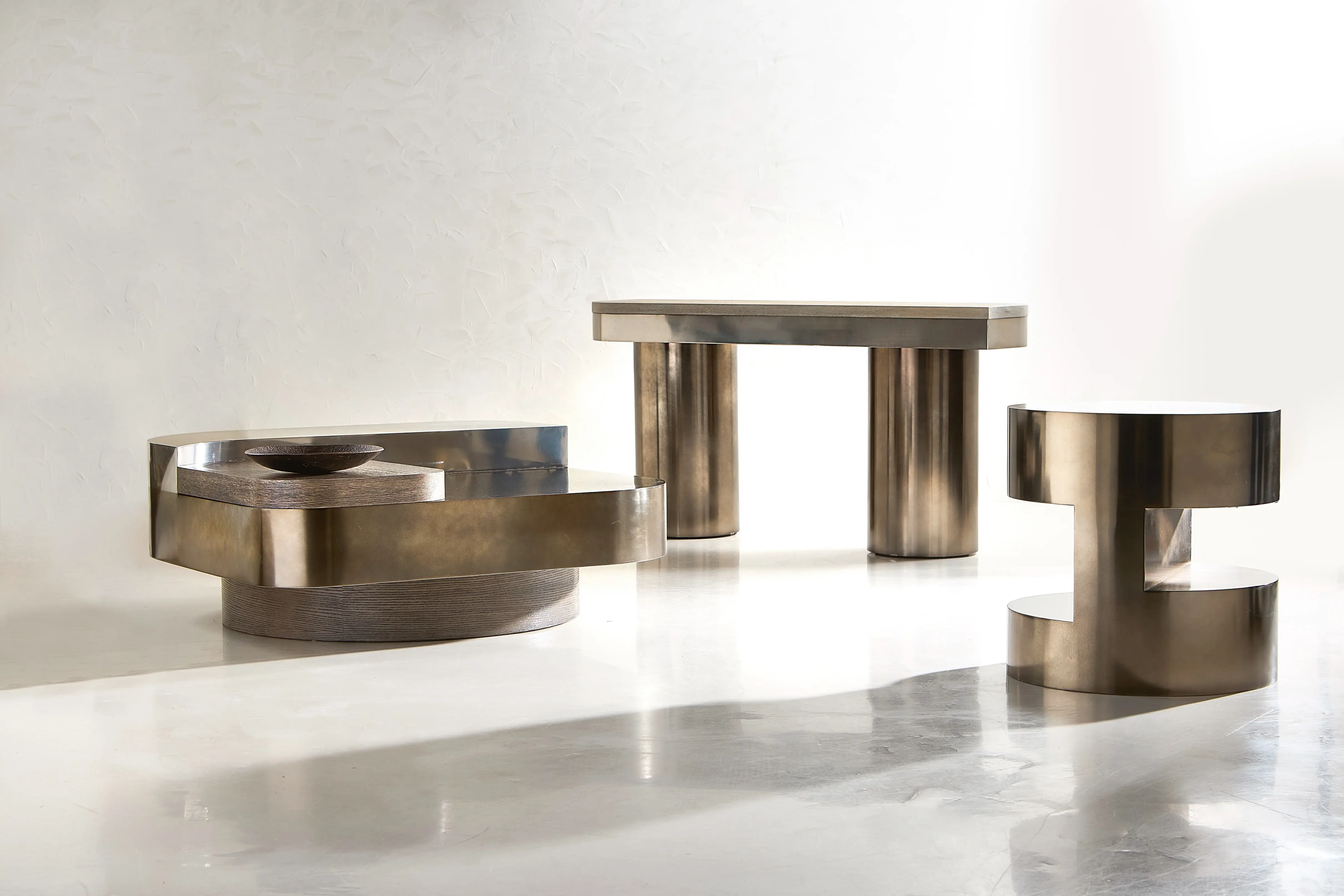 Bernhardt Interiors Jacopo tables.