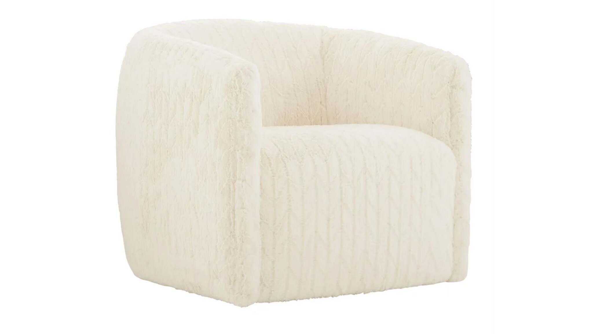 Aline Fabric Swivel Chair